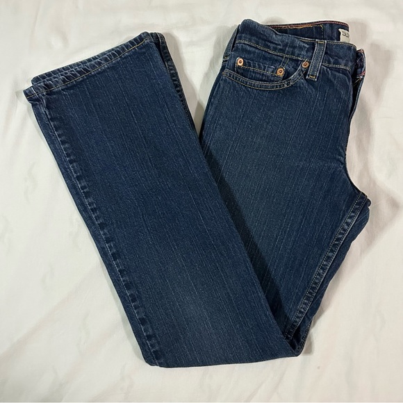 Levi’s Super Low Bootcut Darkwash Jeans - Picture 4 of 6